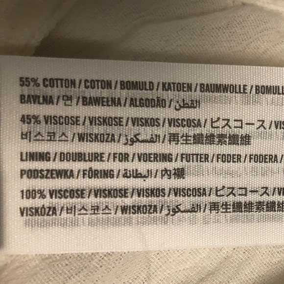 NWOT Hollister White Lace-up Shirt / Tank Top (Large) - Picture 3 of 4